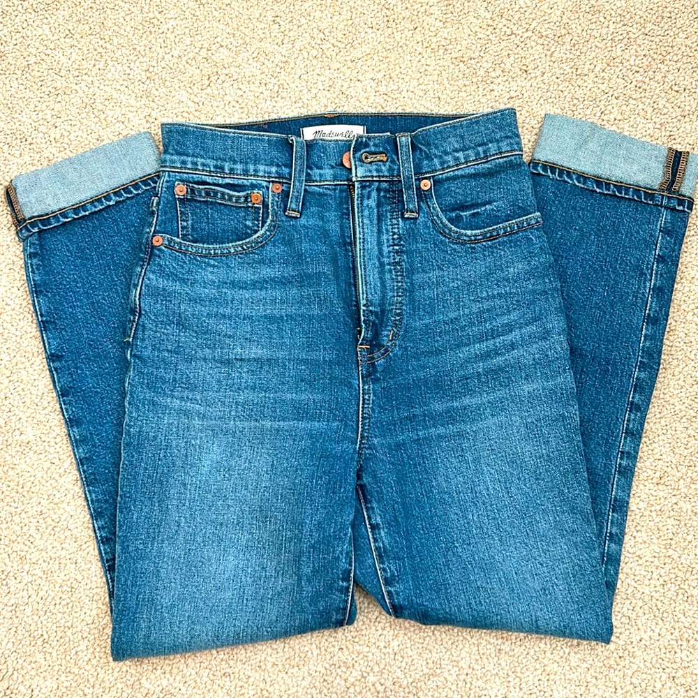 Barely worn Madewell Perfect Vintage Jeans
